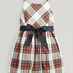 Polo by Ralph Lauren Plaid Fit-and-Flare Girl’s Dress size 5